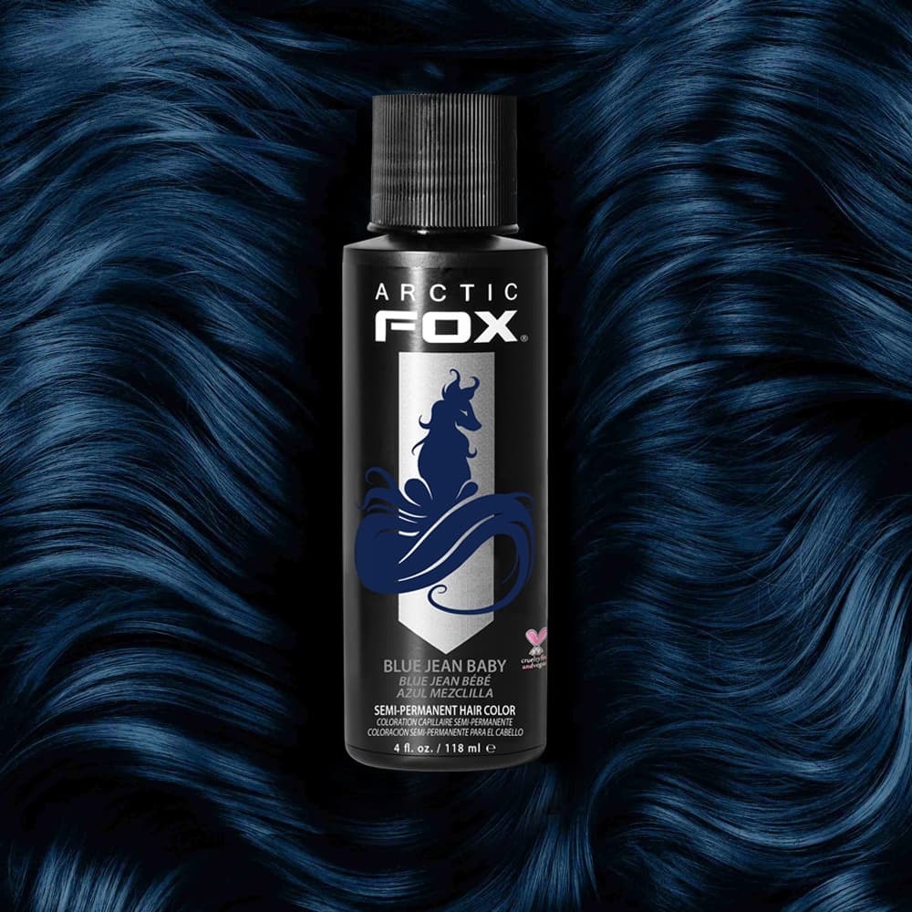 🦋NWT - ARCTIC FOX Semi-Permanent Blue Jean Baby Hair Dye - Picture 2 of 3